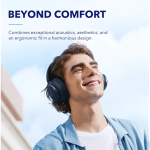 ANKER Vezeték Nélküli Fejhallgató, Soundcore Q45, Aktív Zajszűrő, kék - A3040G31 - Image 6