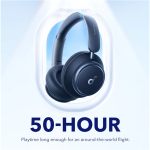 ANKER Vezeték Nélküli Fejhallgató, Soundcore Q45, Aktív Zajszűrő, kék - A3040G31 - Image 7