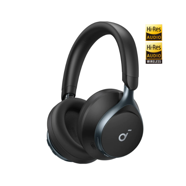 ANKER Vezeték Nélküli Fejhallgató, Soundcore Space One, Aktív Zajszűrő, fekete - A3035G11 - Image 1