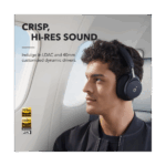 ANKER Vezeték Nélküli Fejhallgató, Soundcore Space One, Aktív Zajszűrő, fekete - A3035G11 - Image 4