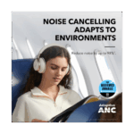 ANKER Vezeték Nélküli Fejhallgató, Soundcore Space One, Aktív Zajszűrő, latte cream - A3035G21 - Image 3