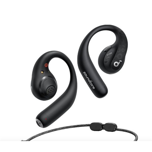 ANKER Vezeték Nélküli Fülhallgató, Soundcore AeroFit Pro, fekete - A3871G11 - Image 1