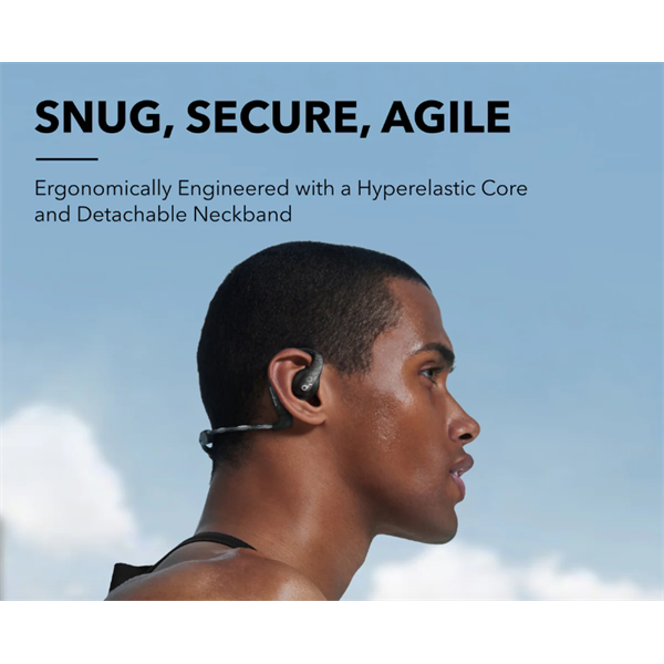 ANKER Vezeték Nélküli Fülhallgató, Soundcore AeroFit Pro, fekete - A3871G11 - Image 3