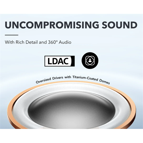 ANKER Vezeték Nélküli Fülhallgató, Soundcore AeroFit Pro, fekete - A3871G11 - Image 4