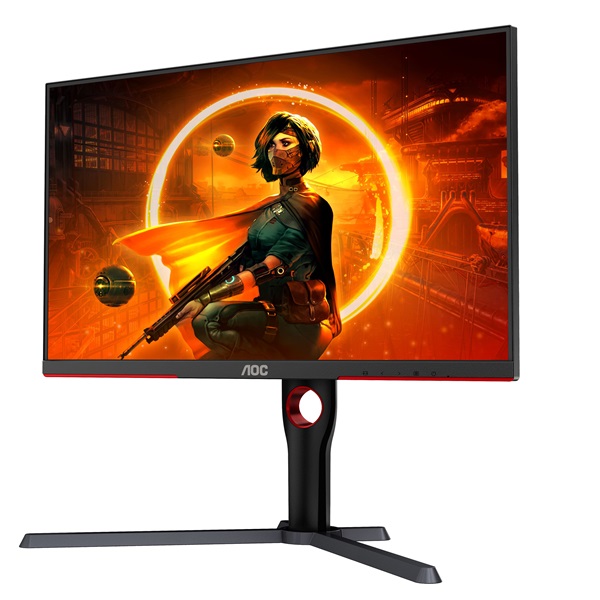 AOC Gaming 180Hz monitor 27" Q27G3XMN/BK, 2560x1440 16:9, 1.000cd/m2, 1ms, 2xHDMI/DisplayPort, áll. mag.,pivot, HDR1000 - Image 3