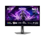 AOC Gaming 240Hz OLED monitor 31.5" AG326UZD2, 3840x2160, 16:9, 250cd/m2, 0,03ms, 2xHDMI/DisplayPort/2xUSB-A/USB-B
