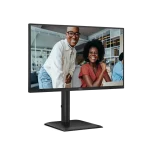 AOC IPS 120Hz FHD monitor 23.8" 24E4CV, 1920x1080, 16:9, 4ms, 300cd/m2, DisplayPort/HDMI/4xUSB-A, pivot, hangszóró - Image 5