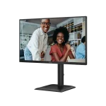 AOC IPS 120Hz FHD monitor 23.8" 24E4CV, 1920x1080, 16:9, 4ms, 300cd/m2, DisplayPort/HDMI/4xUSB-A, pivot, hangszóró - Image 4