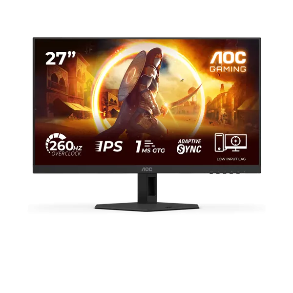 AOC IPS Gaming 260Hz monitor 27" 27G4ZRE, 1920x1080, 16:9, 300cd/m2, 1ms, DisplayPort/2xHDMI