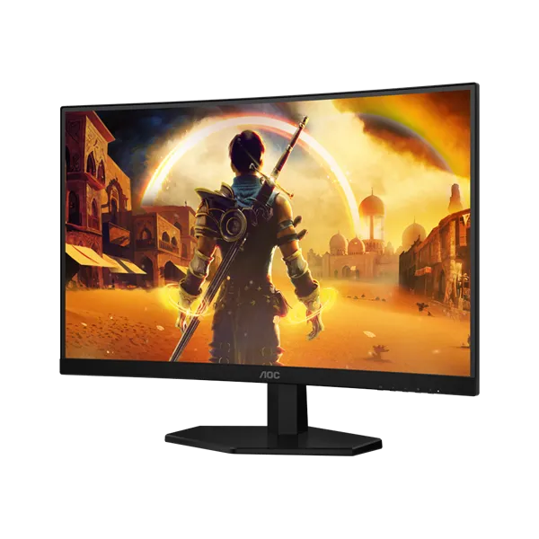 AOC Ívelt Gaming monitor 27" C27G42ZE 2560x1440, 16:9, 300cd/m2, 1ms, HDMI/DisplayPort, 240 Hz - Image 4