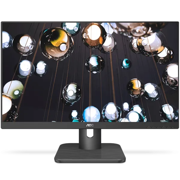 AOC IPS monitor 23.8" 24E1Q, 1920x1080, 16:9, 250cd/m2, 5ms, VGA/HDMI/Displayport, hangszóró - Image 7