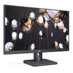 AOC IPS monitor 23.8" 24E1Q, 1920x1080, 16:9, 250cd/m2, 5ms, VGA/HDMI/Displayport, hangszóró - Image 3