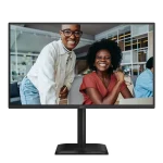 AOC IPS monitor 27" Q27E4U 2560x1440, 16:9, 350cd/m2, 4ms, HDMI/DisplayPort/4xUSB, hangszóró, 120 Hz, áll.mag., pivot - Image 3