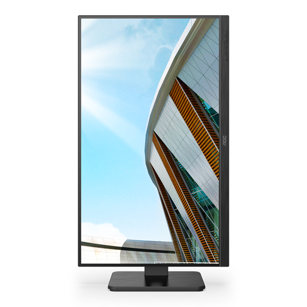 AOC IPS monitor 27" U27P2, 3840x2160, 16:9, 350cd/m2, 4ms, 2xHDMI/DisplayPort/4xUSB, Pivot, hangszóró - Image 7