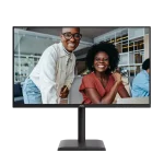 AOC IPS monitor 31,5"Q32E4U, 2560x1440,16:9, 350cd/m2, 4ms, DisplayPort/2xHDMI/4xUSB-A/1xUSB-B, hangszóró,áll.mag.,pivot - Image 2
