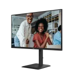 AOC IPS monitor 31,5"Q32E4U, 2560x1440,16:9, 350cd/m2, 4ms, DisplayPort/2xHDMI/4xUSB-A/1xUSB-B, hangszóró,áll.mag.,pivot - Image 4