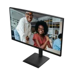 AOC IPS monitor 31,5"Q32E4U, 2560x1440,16:9, 350cd/m2, 4ms, DisplayPort/2xHDMI/4xUSB-A/1xUSB-B, hangszóró,áll.mag.,pivot - Image 7