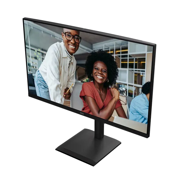 AOC IPS monitor 31,5"Q32E4U, 2560x1440,16:9, 350cd/m2, 4ms, DisplayPort/2xHDMI/4xUSB-A/1xUSB-B, hangszóró,áll.mag.,pivot - Image 7