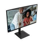 AOC IPS monitor 31,5"Q32E4U, 2560x1440,16:9, 350cd/m2, 4ms, DisplayPort/2xHDMI/4xUSB-A/1xUSB-B, hangszóró,áll.mag.,pivot - Image 6