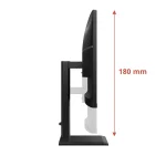 AOC IPS monitor 31,5"Q32E4U, 2560x1440,16:9, 350cd/m2, 4ms, DisplayPort/2xHDMI/4xUSB-A/1xUSB-B, hangszóró,áll.mag.,pivot - Image 12