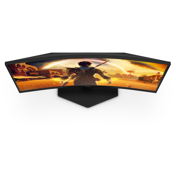 AOC Ívelt Gaming 180Hz monitor 23.6" C24G42E, 1920x1080, 16:9, 250cd/m2, 0,5ms, HDMIx2/DisplayPort, hangszóró - Image 4