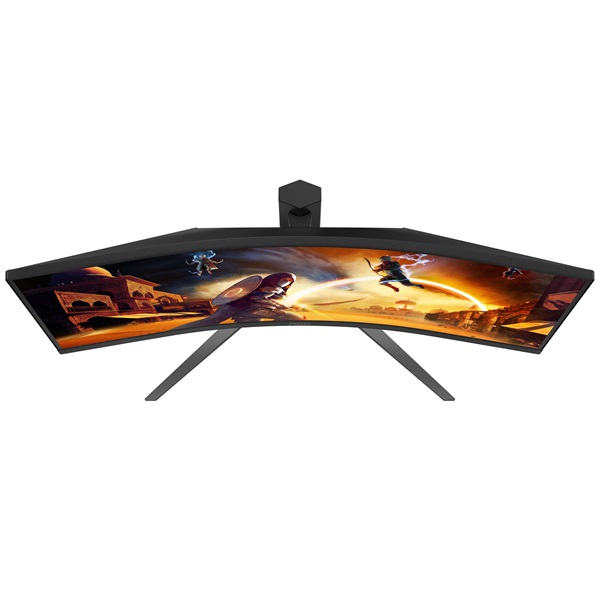 AOC Ívelt Gaming 240Hz monitor 34" CU34G4Z, 3440x1440, 21:9, 450cd/m2, 0,5ms, HDMIx2/DisplayPort/USBx2 - Image 4
