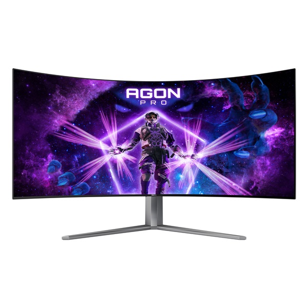 AOC Ívelt Gaming OLED 240Hz monitor 45" AG456UCZD, 3440x1440, 21:9, 1000cd/m2, 0,03ms, HDMIx2/DP/USBx4/USB-C (90W) - Image 1