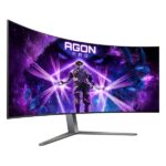 AOC Ívelt Gaming OLED 240Hz monitor 45" AG456UCZD, 3440x1440, 21:9, 1000cd/m2, 0,03ms, HDMIx2/DP/USBx4/USB-C (90W) - Image 2