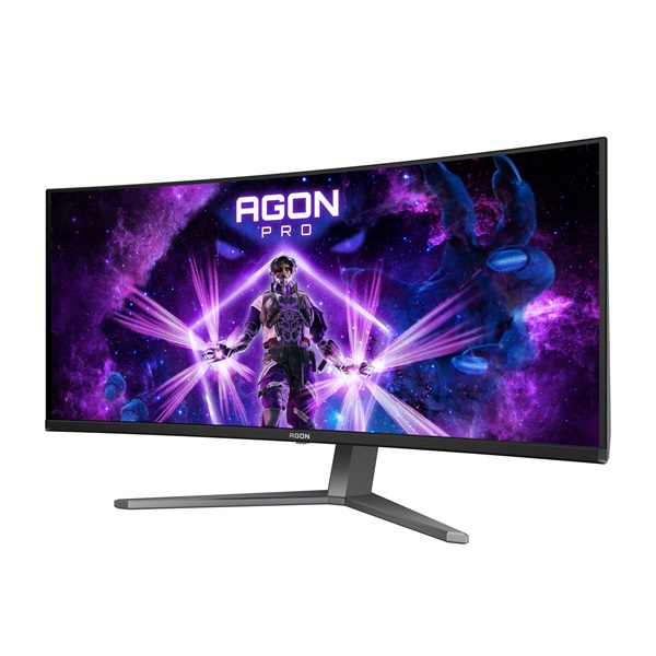 AOC Ívelt OLED Gaming 175Hz monitor 34" AG346UCD, 21:9, 3440x1440, 0,03ms, 2xHDMI/DisplayPort/USBx3, hangszóró - Image 3