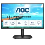 AOC VA monitor 21.5" 22B2H, 1920x1080, 16:9, 250cd/m2, 4ms, VGA/HDMI
