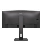AOC ívelt monitor 34" CU34P3CV, 3440x1440, 21:9, 300cd/m2, 1ms, HDMIx2/DisplayPort/USBx4/USB-C/RJ45 - Image 6