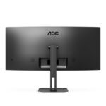 AOC ívelt monitor 34" CU34V5C/BK 3440x1440, 21:9, 300cd/m2, 4ms, HDMI/DisplayPort/USBx4/USB-C, hangszóró - Image 10