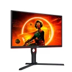 AOC Gaming 240Hz monitor 24.5" 25G3ZM/BK, 1920x1080, 16:9, 300cd/m2, 1ms, 2xHDMI/DisplayPort, áll. mag, pivot - Image 4
