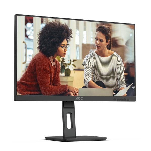 AOC IPS monitor 27" 27E3QAF, 1920x1080, 16:9, 300cd/m2, 4ms, HDMI/DisplayPort/VGA, Pivot, hangszóró - Image 8