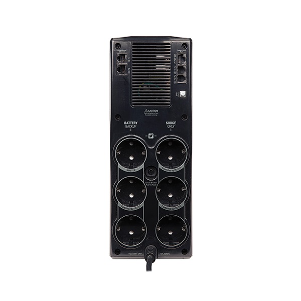 APC Back-UPS BR1200G-GR, (3+3 Schuko) 1200VA (720 W) 230, LCD, LINE-INTERACTIVE szünetmentes tápegység, torony - Image 2