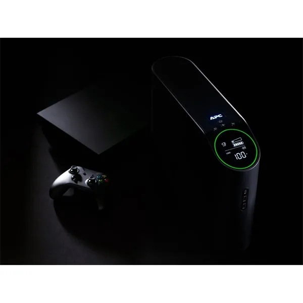 APC Back-UPS Pro 2200VA for Gaming, RGB LED, Tiszta Szinusz, LCD, Black, Schuko - Image 6