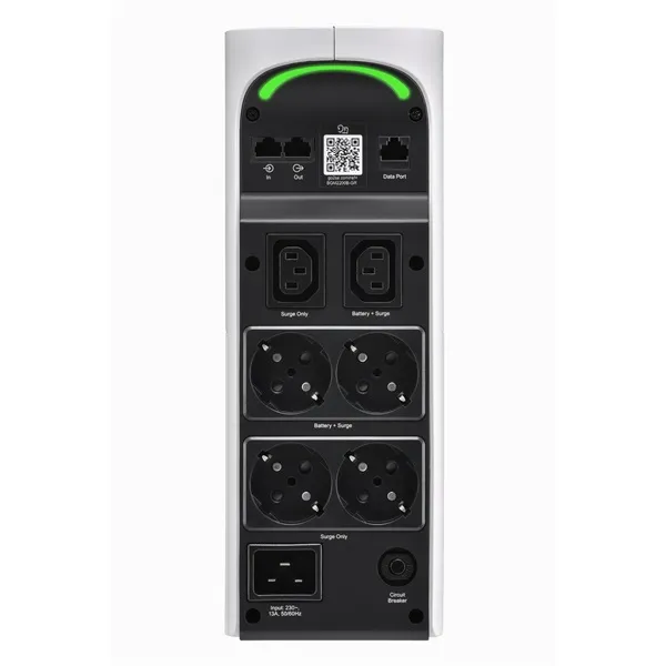 APC Back-UPS Pro 2200VA for Gaming, RGB LED, Tiszta Szinusz, LCD, Black, Schuko - Image 3