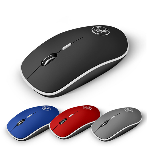 APEDRA Vezeték nélküli egér optikai, G-1600, 1600dpi, USB, Csendes kattintás, Szürke - Image 1