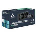 Arctic Liquid Freezer III Pro 280 fekete vízhűtéses processzor hűtő - Image 11