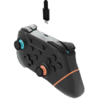 ARMOR3 NUCHAMP Nintendo Switch 2/OLED/Switch Vezeték nélküli kontroller, Kék-Narancs - Image 8