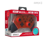 Armor3 M07467-RR NuChamp Nintendo Switch Rubin vezeték nélküli piros kontroller - Image 2