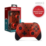 Armor3 M07467-RR NuChamp Nintendo Switch Rubin vezeték nélküli piros kontroller