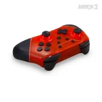 Armor3 M07467-RR NuChamp Nintendo Switch Rubin vezeték nélküli piros kontroller - Image 6