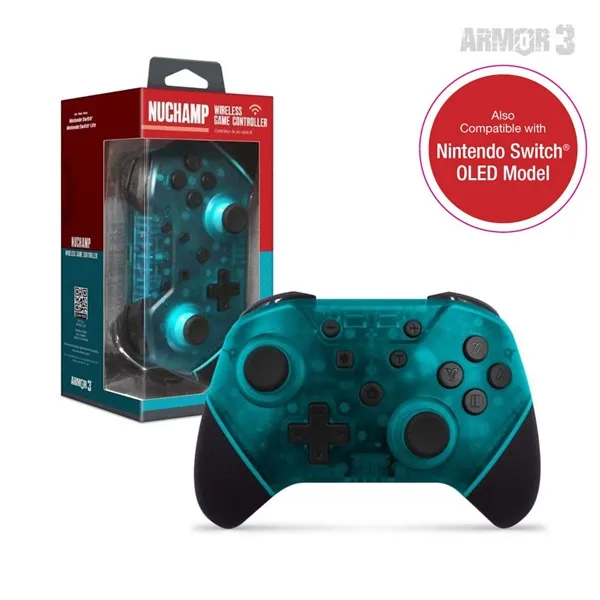 Armor3 M07467-TQ NuChamp Nintendo Switch vezeték nélküli türkiz kontroller