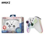 Armor3 M07619-WHHE NuRival Nintendo Switch/OLED vezeték nélküli Hall Effect Stick fehér kontroller - Image 5