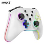 Armor3 M07619-WHHE NuRival Nintendo Switch/OLED vezeték nélküli Hall Effect Stick fehér kontroller - Image 3