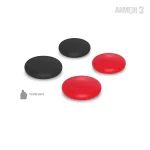 ARMOR3 Nintendo Switch/OLED Travel csomag (Üvegfólia + Thumb Grips + Füllhallgató + Tok + Töltő kábel) - Image 7