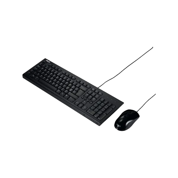 ASUS ACCY Egér+Bill U2000 Vezetékes Magyar, Fekete