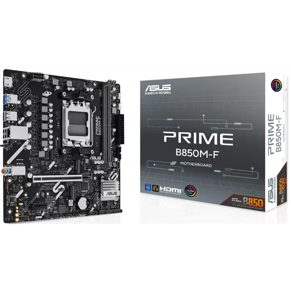 ASUS Alaplap AM5 PRIME B850M-F AMD B850, mATX