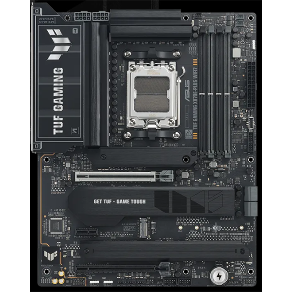 ASUS Alaplap AM5 TUF GAMING X870E-PLUS WIFI7 AMD X870, ATX